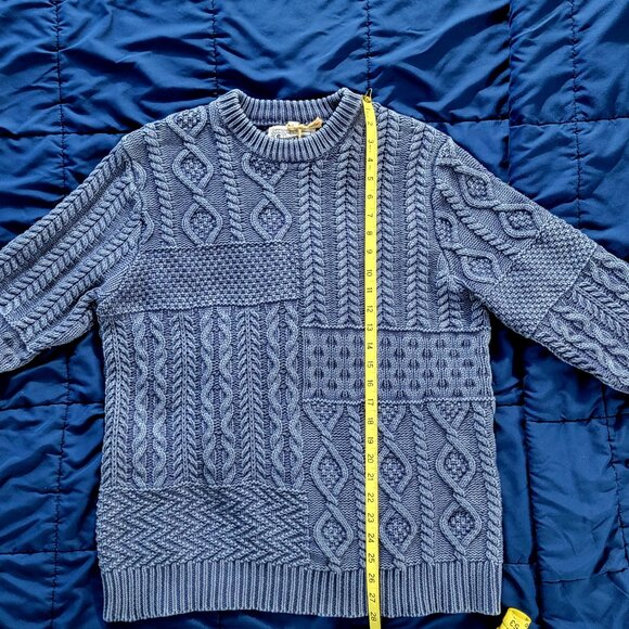 Schott NYC Patchwork Sweater - Picture 4 of 8